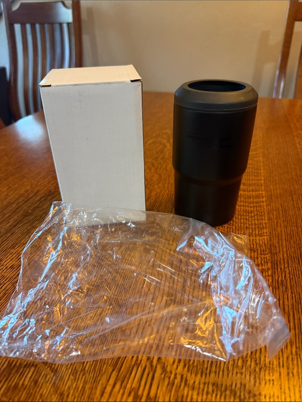 New TRD - Black Insulated Travel Tumbler with Lid for a 12 oz slim can